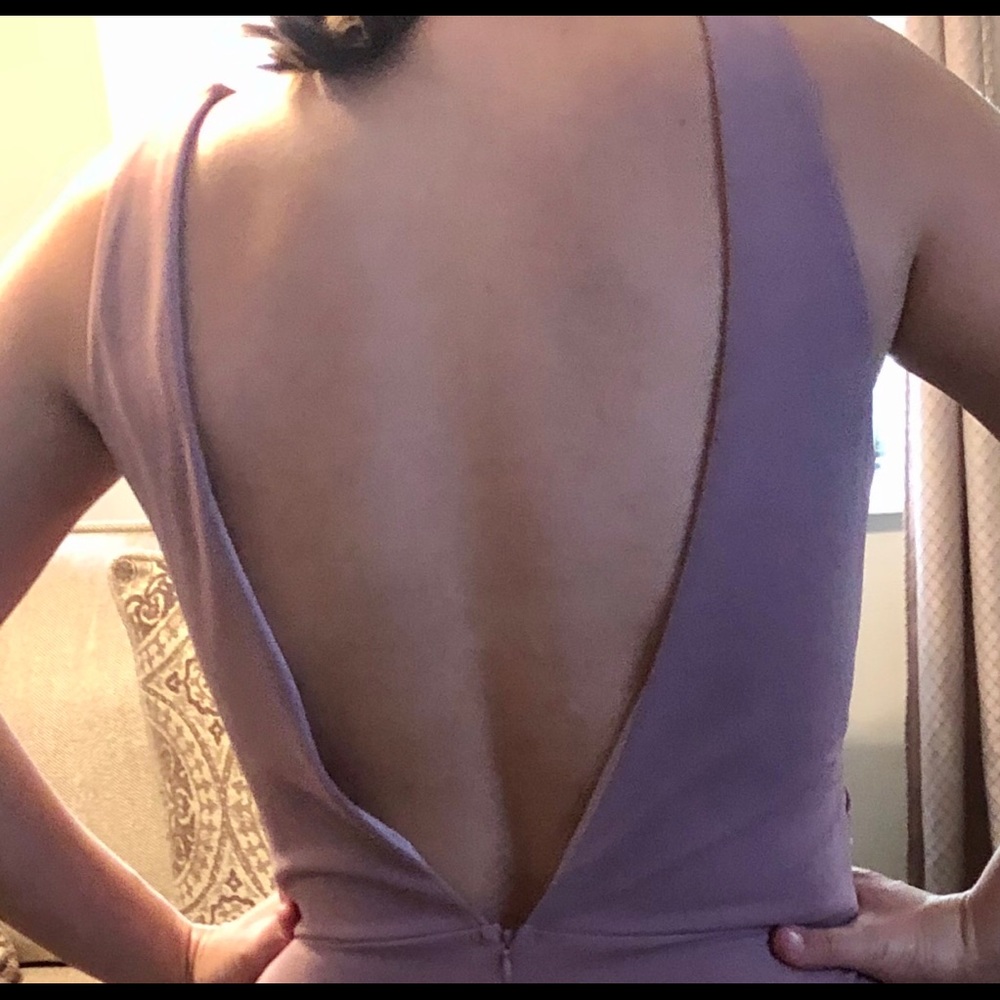 Dusty rose/mauve dress